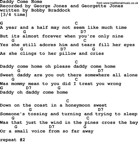 Dad, Come Home this Christmas lyrics credits, cast, crew of song
