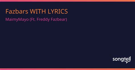 Fazbars WITH LYRICS lyrics credits, cast, crew of song