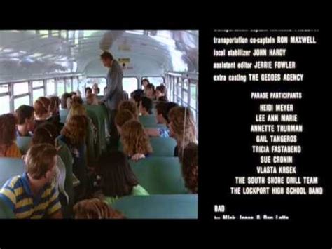 Ferris Bueller Ending lyrics credits, cast, crew of song