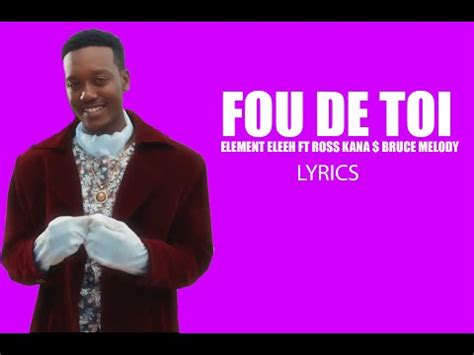 Fou de toi lyrics credits, cast, crew of song