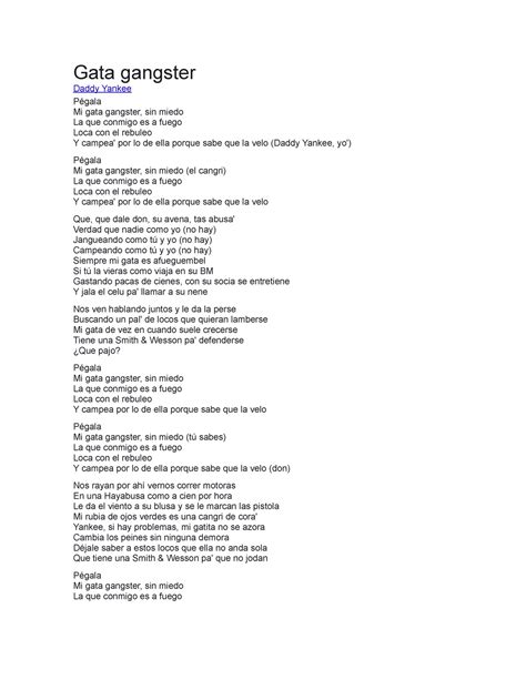 Gata Gangster lyrics credits, cast, crew of song