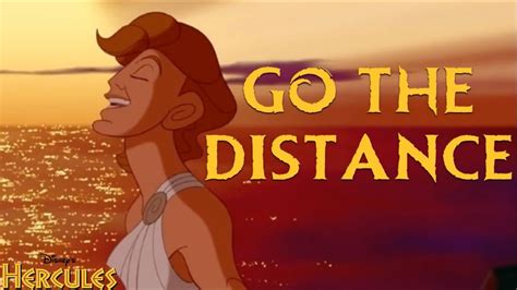 Go the Distance lyrics credits, cast, crew of song