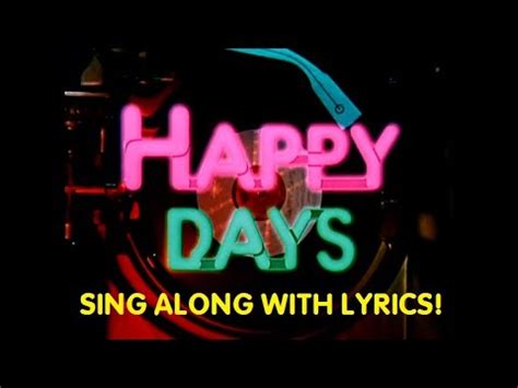 Happy Day lyrics credits, cast, crew of song