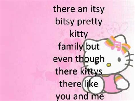Hello Kitty Kat lyrics credits, cast, crew of song