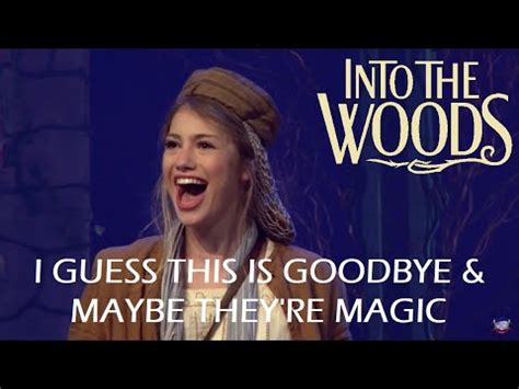 I Guess This Is Goodbye / Maybe They’re Magic lyrics credits, cast, crew of song