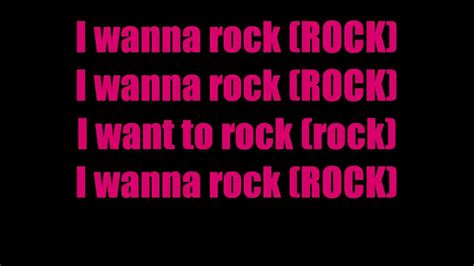 I Wanna Rock lyrics credits, cast, crew of song