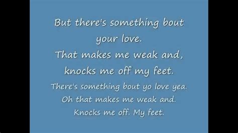 Knock Me Off My Feet lyrics credits, cast, crew of song