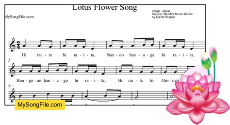 Lotus Flower lyrics credits, cast, crew of song