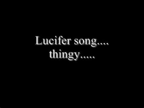 Lucifer’s Song. lyrics credits, cast, crew of song