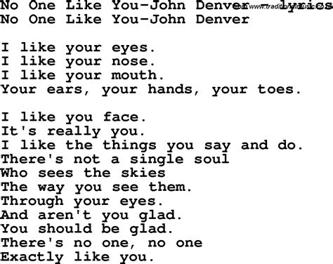 No One Like You lyrics credits, cast, crew of song