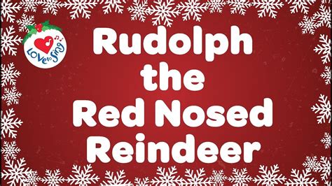 Rudolph the Red-Nosed Reindeer lyrics credits, cast, crew of song