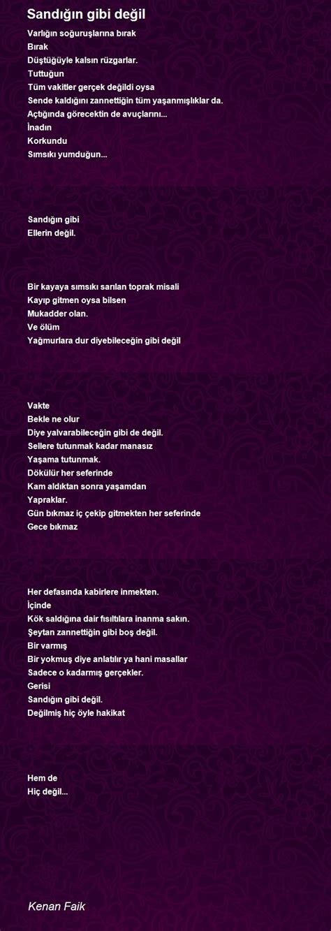 Sandığın Gibi Değil lyrics credits, cast, crew of song