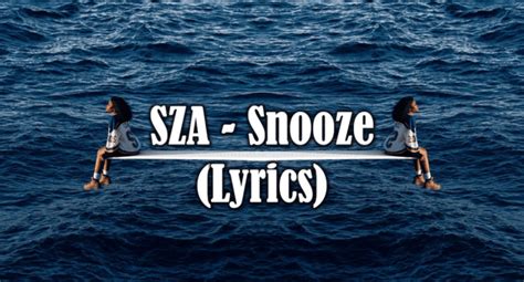 Snooze lyrics credits, cast, crew of song