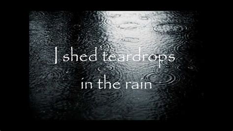 Teardrop Rain lyrics credits, cast, crew of song