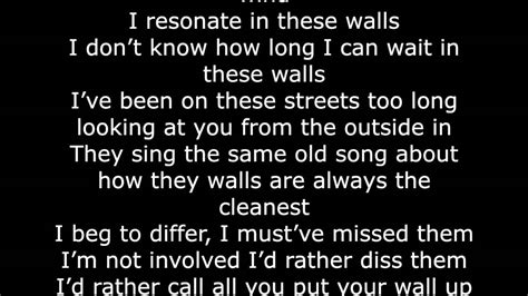 These Walls lyrics credits, cast, crew of song