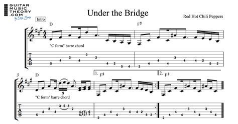 Under the Bridge lyrics credits, cast, crew of song