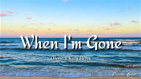 When I'm Gone lyrics credits, cast, crew of song