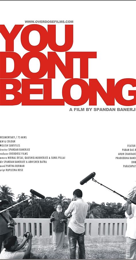 You Don't Belong Here Anymore lyrics credits, cast, crew of song