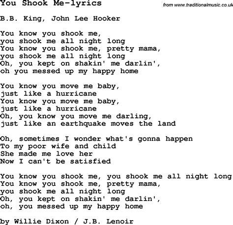 You Shook Me All Night Long lyrics credits, cast, crew of song