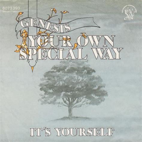 Your Own Special Way lyrics credits, cast, crew of song