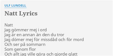 öppet hela natten lyrics [Ulf Lundell]