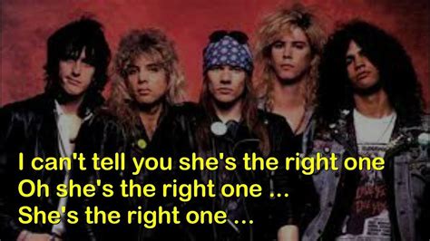 ​gunsnroses lyrics [Gawdlee]