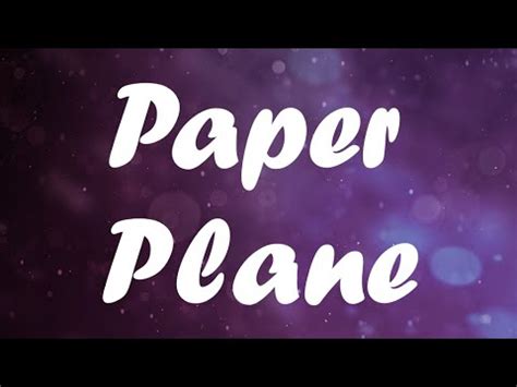 ​paper plane lyrics [Fousheé]