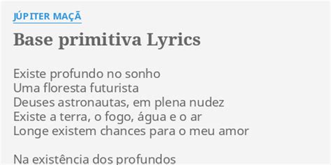  lyrics [Júpiter Maçã]