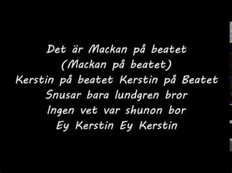 5 millimeter lyrics [Mackan (Malmö)]