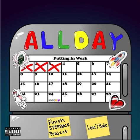 ALL DAY lyrics [Shabibz]