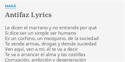 ANTIFAZ lyrics [Los Estrella]