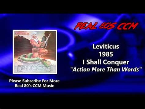 Action More Than Words lyrics [Leviticus]