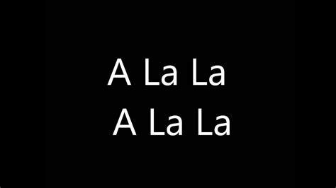 Alala lyrics [CSS]