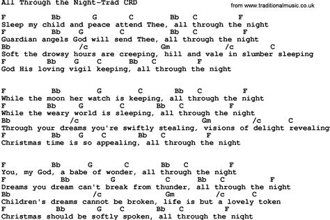 All Through The Night lyrics [Velma Frye]