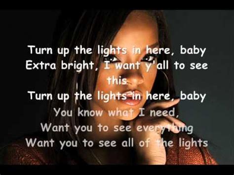 All of the Lights lyrics [Kanye West]