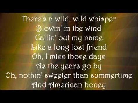 American Honey lyrics [Lady A]