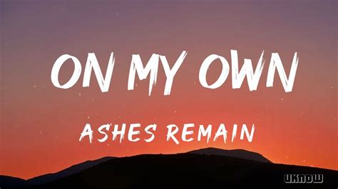Ashes lyrics [Josh Tavares]