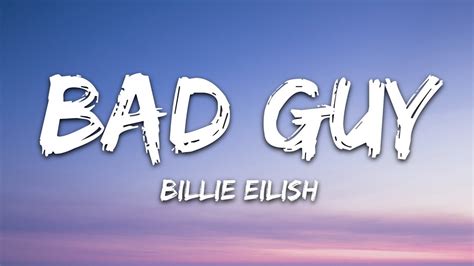 Bad Guy lyrics [VyOk]