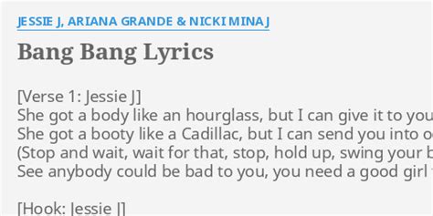 Bang Bang lyrics [Jessie J, Ariana Grande & Nicki Minaj]