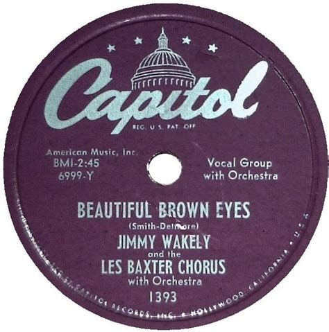 Beautiful Brown Eyes lyrics [Jimmy Wakely]