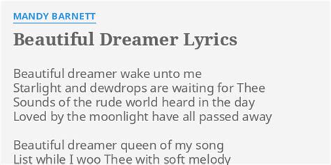 Beautiful Dreamers lyrics [Grant-Lee Phillips]