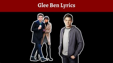 Ben lyrics [Glee Cast]