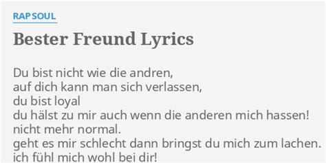 Bester Freund lyrics [Der_Dulli]