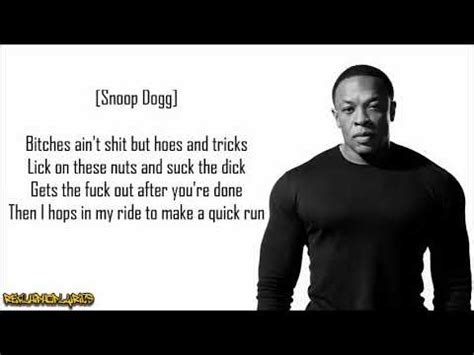 Bitches Ain't Shit lyrics [Snoop Dogg]