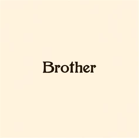 Brother lyrics [FUR]