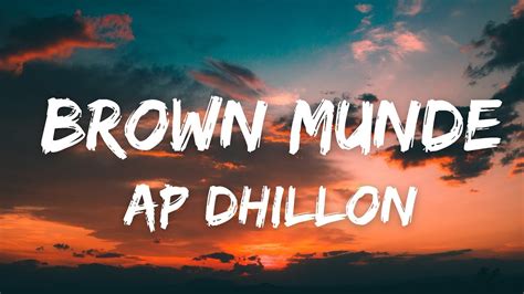 Brown Munde lyrics [Premz]