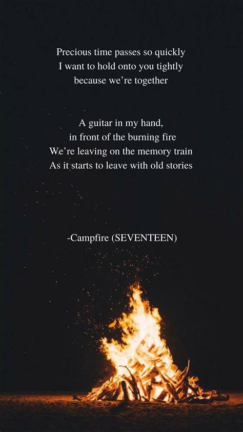 Campfire lyrics [Komeda]