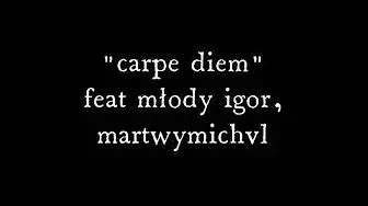 Carpe Diem lyrics [Szpiegowsky]