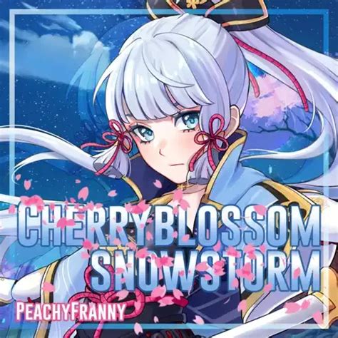 Cherry Blossom Snowstorm lyrics [PeachyFranny]