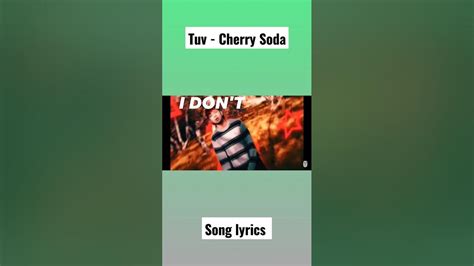 Cherry soda lyrics [​​tuv]